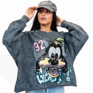 Goofy Oversized Cartoon Streetwear Hoodie – The Bunny Hood