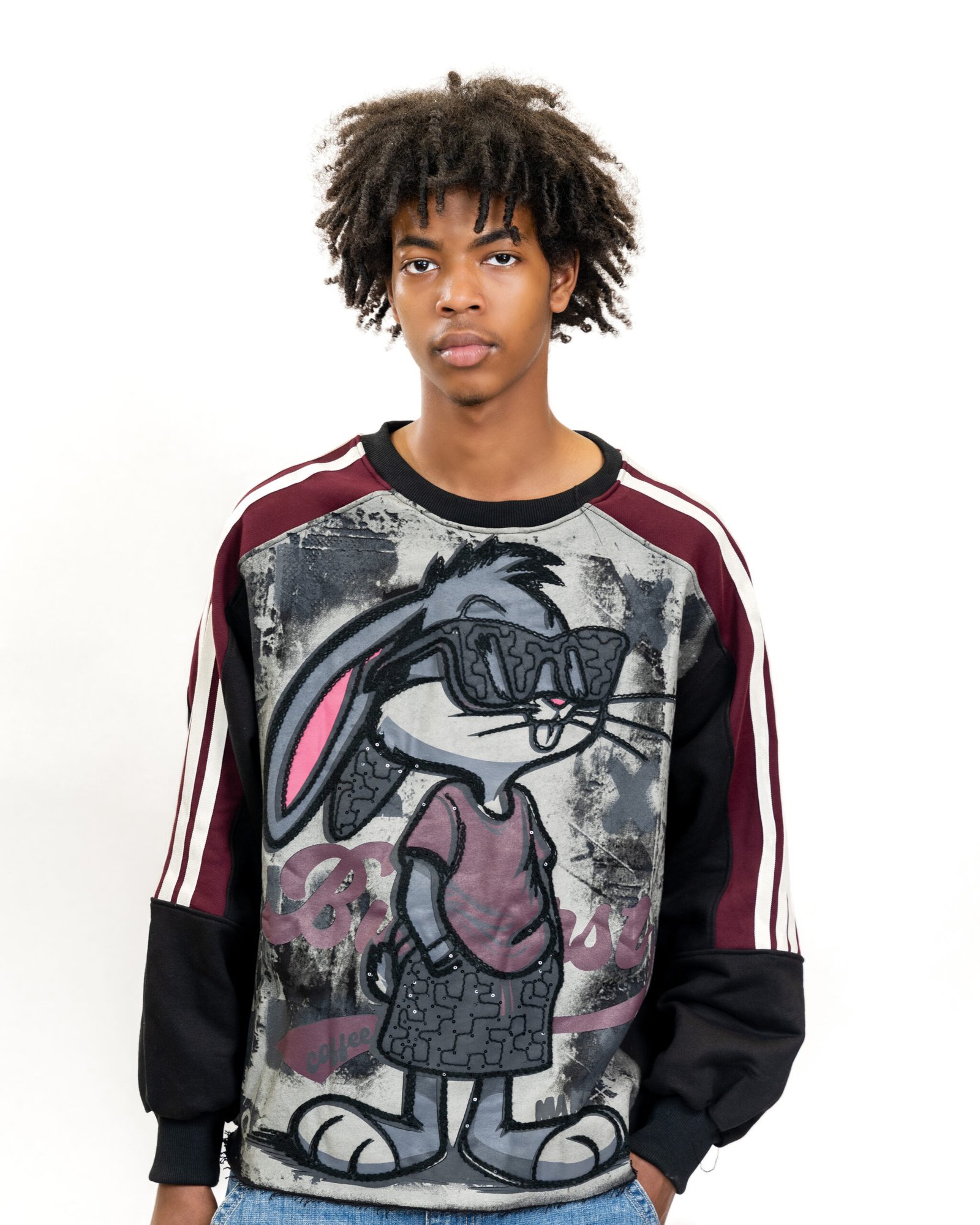 Bugs Bunny Hoodie – The Bunny Hood Bugs Bunny oversized streetwear hoodie graphic design