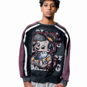 pinocchio cartoon oversized streetwear hoodie urban design